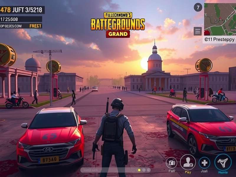 Lucknow PUBGGrand Gameplay Screen